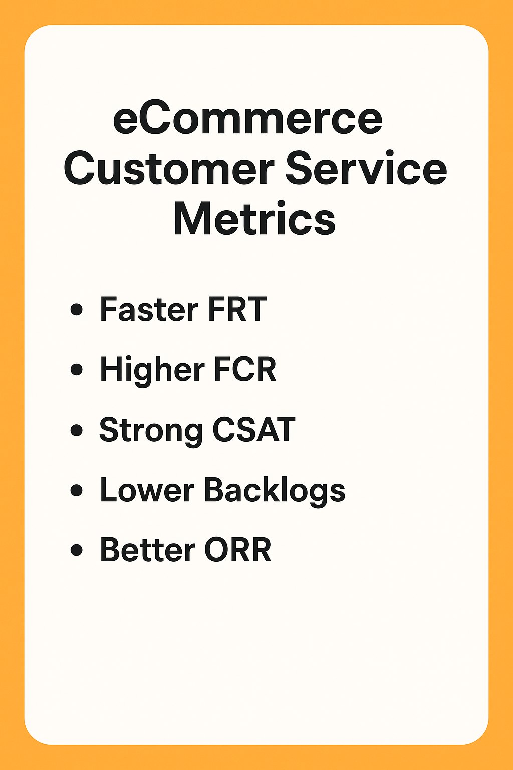 eCommerce Customer Service